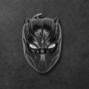 Black Panther Mask Keychain | Premium Marvel-Inspired Keyring for Car, Bike, and Home | Lightweight, Durable, and Stylish Collectible for Superhero Fans