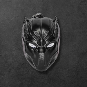 Black Panther Mask Keychain | Premium Marvel-Inspired Keyring for Car, Bike, and Home | Lightweight, Durable, and Stylish Collectible for Superhero Fans