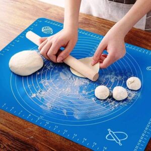 40x50 cm Silicone Roti Mat - Non-Stick Chapati Rolling Mat for Kitchen, Heat Resistant and Easy to Clean